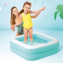 Piscina Hinchable para Niños Intex Cuadrada 57 L 86 x 25 x 86 cm (6 Unidades)