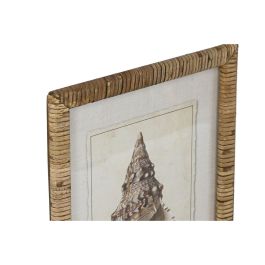 Cuadro Mediterraneo DKD Home Decor Marron Beige 2.5 x 40 x 30 cm (9 Unidades)