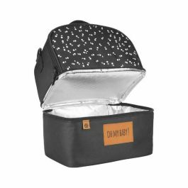 Badabulle Bolsa de almuerzo aislada para bebé Pick & Go con 5L, isotérmica 3h caliente/5h frío, multibolsillos y correa ajustable