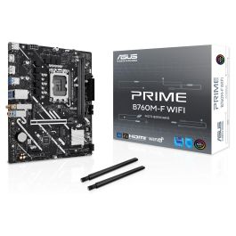 ASUS PRIME B760M-F WiFi Placa Base Intel B760 Micro ATX DDR5 con WiFi 6 Precio: 172.49999943. SKU: B18Q6XZ5N4
