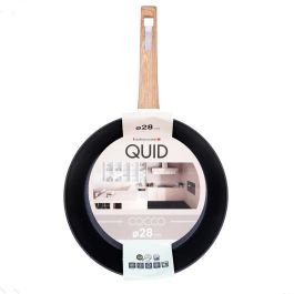 Quid Sartén Aluminio Forjado Cocco 28 cm Antiadherente, Mango Soft Touch, Apta Inducción, Vitro, Gas y Eléctrica