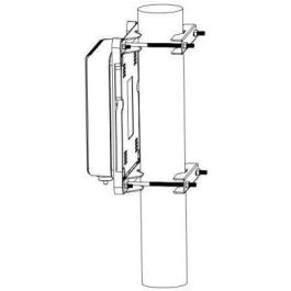 Z ALLNET Switch unmanaged outdoor 3 Port Gigabit 100W zbh. Mast-Montage/Pole-Mount Kit