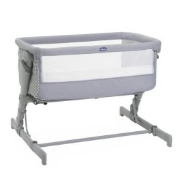 Cuna colecho CHICCO Next2Me GO - Compacta - Plegable - Reclinable - 6 niveles de altura - Gris claro Cuna colecho CHICCO Next2Me GO - Compacta - Plegable - Reclinable - 6 niveles de altura - Gris claro