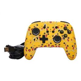 Power A Mando con Cable NSGP0083-01 Enhanced para Nintendo Switch Pikachu Sentimientos, Cable 3M