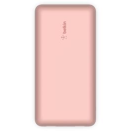 Belkin BPB012btRG Powerbank, 20.000mAh, 15W, USB-A y USB-C, Rosa