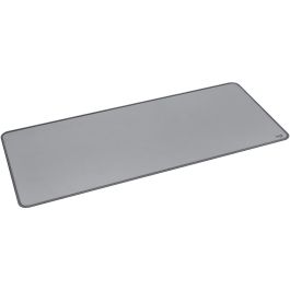 Logitech Alfombrilla Escritorio Studio Series Anti-Deslizante y Resistente a Derrames para PC/Ordenador, Cómoda, Gris Medio 700x300x2mm