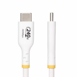 Cable USB Startech USB2EPR2MW Blanco 2 m