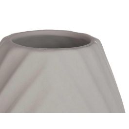 Jarrón Cerámica Raya Diagonal 41 cm Gris - Giftdecor (2 Unidades) Jarrón Cerámica Raya Diagonal 41 cm Gris - Giftdecor (2 Unidades)