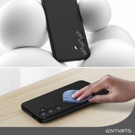 4smarts Funda de Silicona para Samsung Galaxy A55 Negra