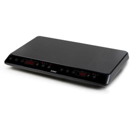 DOMO Placa de Inducción 2 Fuegos DO338IP Encimera de Cerámica Digital 56x34x7cm