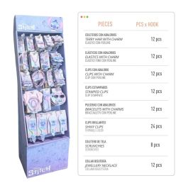 Clips para Pelo Stitch Azul
