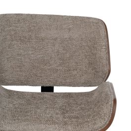 Silla de Oficina Marrón Negro Beige 54 x 61 x 88 cm