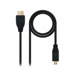Cable HDMI a Micro HDMI NANOCABLE 10.15.3501 Negro (0,8 m)