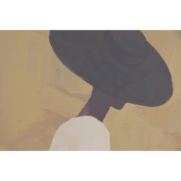 DKD Home Decor Cuadro Moderno Beige Gris 4 x 140 x 100 cm (2 Unidades)