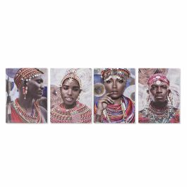 Cuadro Colonial DKD Home Decor Multicolor 1.8 x 40 x 30 cm (4 Unidades) Precio: 8.68999978. SKU: B1D564CXKR
