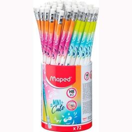 Maped Mini Cute Lápiz de Grafito HB con Goma de Borrar Bote Expositor 72 Ud Surtido Multicolor Precio: 17.5000001. SKU: B15VFR34Y4