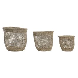 Cesta Balines DKD Home Decor Natural 35 x 35 x 35 cm Set de 3 Precio: 49.89999949. SKU: B16S5LWAQE