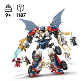 LEGO NINJAGO 71834 Robot Ultra Combo de Zane - Set de Construcción 4 en 1 para 9+ Años