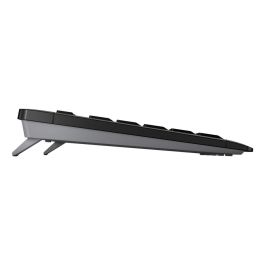 Cherry CHE1737440453643 Teclado y ratón inalámbricos Stream Desktop Comfort 2.4 GHz, diseño ergonómico, color negro