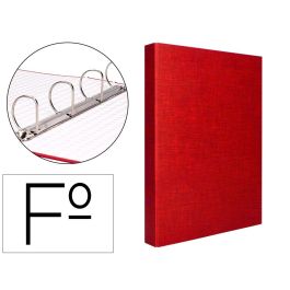 Carpeta De 4 Anillas 40 mm Mixtas Liderpapel Folio Carton Forrado Paper Coat Roja Precio: 6.6550006655. SKU: B1AJ974XMY