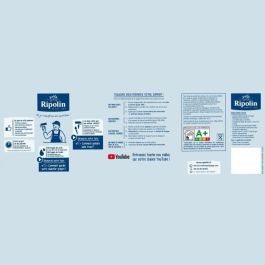 Ripolin Pintura para Paredes Cocina y Baño Raso Blanco 2,5L - Muy Lavable, Antihumedad y con Tecnología Efecto Rebordear