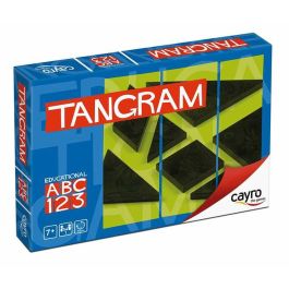 Cayro Tangram de Plástico en Caja de Cartón - Rompecabezas de Lógica para 1 Jugador, Edad +3 Años