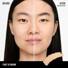 Bare Minerals BAREPRO 24HR Base de Maquillaje en Polvo #10-Fair Warm - 8g, Cobertura Total, Acabado Mate, Resistente 24H