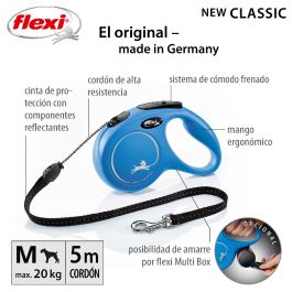 Flexi Correa New Classic M Cordón 5M Azul Precio: 14.49999991. SKU: S6103320