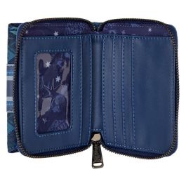 Loungefly Cartera Harry Potter Fawkes Phoenix Billetera de Cuero Sintético con Cremallera y Ranuras para Tarjetas