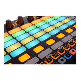 AkaiPro APC40 Mk2 Controlador USB MIDI para Ableton Live con Matriz de Clips 5x8 RGB y 9 Faders Asignables