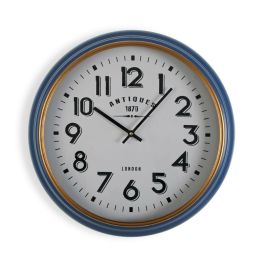 Reloj de Pared Versa Antiques Azul Dorado Madera MDF Madera MDF y metal 5,8 x 42 cm Precio: 62.94999953. SKU: B1BK3T89WE