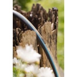 Gardena 18930-20 EcoLine Schlauch Manguera 13 mm (1/2") 20 m, Plástico TPE, Anti UV y Heladas, 20 bar, Negro/Azul/Gris