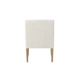 DKD Home Decor 2c24 Silla Urban Tapizada Blanco de Poliéster y Madera de Fresno - 67.5 x 86 x 61 cm DKD Home Decor 2c24 Silla Urban Tapizada Blanco de Poliéster y Madera de Fresno - 67.5 x 86 x 61 cm