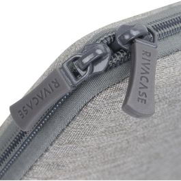 RIVACASE 7705 - Funda para portátil Riva NB Sleeve Suzuka de 15.6 pulgadas, color gris