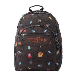 Totto Mochila Escolar Estampado Videojuego MA04ECO029-2210N-3Y7 Capacidad 20L Precio: 48.50000045. SKU: B15VCMM955