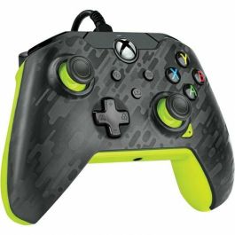 PDP AUC0708056068509 Gamepad MAN FIL XBOX con Cable, Vibración, Eléctrico Carbono