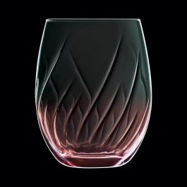 Cristal d'Arques Swirly Spring - Set 4 Vasos Altos de Cristal con Relieve Rosa 36 cL, Fabricado en Francia, Apto Lavavajillas Cristal d'Arques Swirly Spring - Set 4 Vasos Altos de Cristal con Relieve Rosa 36 cL, Fabricado en Francia, Apto Lavavajillas