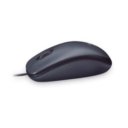 Logitech M100 Ratón USB Tipo-A Negro