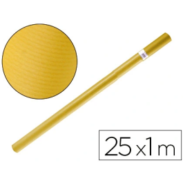 Liderpapel Papel Kraft Amarillo Rollo 25 m x 1 m para Embalaje de Alta Resistencia 65 g/m² Precio: 15.98999996. SKU: B1EK8WGCRE