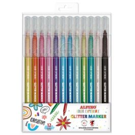 Rotulador Fibra Alpino Color Experience Glitter Marker Caja De 12 Precio: 8.49999953. SKU: B14C39NF53