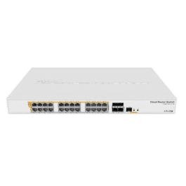 Mikrotik CRS328-24P-4S+RM Switch Gestionado L2/L3 con 24 Puertos Gigabit PoE y 4 SFP+ para Rack 1U Precio: 461.50000039. SKU: S5601681