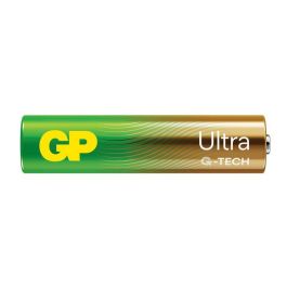 GP 24AU/LR03 Pilas AAA Ultra Alkaline, Pack de 12 Unidades con Tecnología G-Tech, Batería Multiusos para Dispositivos