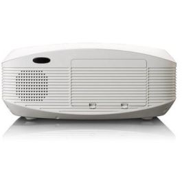 Lenco LPJ-900WH Proyector LED Full HD 1080p 250 Lúmenes ANSI Bluetooth para Cine en Casa Blanco/Negro