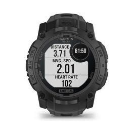 Garmin Instinct® 3 Solar Tactical Edition - Reloj Inteligente GPS, 50 mm, Pantalla AMOLED Táctil, Energía Solar, 40 Días Batería, Negro, Unisex