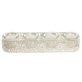Portavela Shabby DKD Home Decor Crema 7 x 5 x 31 cm Portavela Shabby DKD Home Decor Crema 7 x 5 x 31 cm