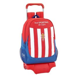 Mochila Escolar con Ruedas 905 Real Sporting de Gijón Precio: 34.89000031. SKU: S4300953