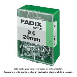 Fadix 10920464 Clavo CP Acero Cabeza Plana 2,4x20mm Caja 200 Unidades Precio: 4.49999968. SKU: S7913562