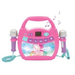 Lexibook Altavoz Bluetooth Karaoke Infantil Unicornio con 2 Micrófonos, Efectos de Luz RGB, Batería Recargable y Grabación Precio: 81.58999992. SKU: S2416613