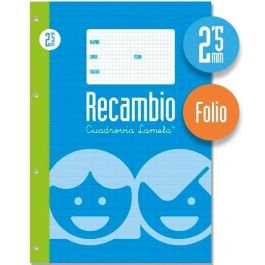 Lamela Recambio 100H Folio 70 gr Cuadrovía 2,5 mm C-Margen 4 Taladros Offset Blanco (5 Unidades) Precio: 18.3799. SKU: B1B2P6YEBS