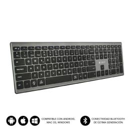 SUBBLIM SUBKB-2PUE201 Teclado Multidispositivo Bluetooth 5.0 Pure Extended con Teclado Numérico y Teclas Chiclet Silenciosas SUBBLIM SUBKB-2PUE201 Teclado Multidispositivo Bluetooth 5.0 Pure Extended con Teclado Numérico y Teclas Chiclet Silenciosas